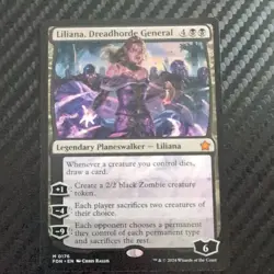 MTG Magic the Gathering Liliana, Dreadhorde General Foundations NM - Image 1