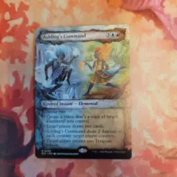 Showcase Alternate Art Ashling's Command Rare NM MTG Lorwyn Eclipsed #330 - Image 1