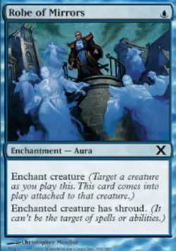 1 x Robe of Mirrors - 10th Edition - Light Play - MTG - Image 1
