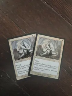 Exodus Exalted Dragon X 2 MTG Magic the Gathering - Image 1