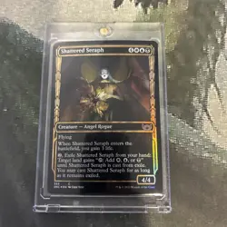 MTG Shattered Seraph (Showcase Foil) - Streets of New Capenna (SNC) #333 MTG - Image 3