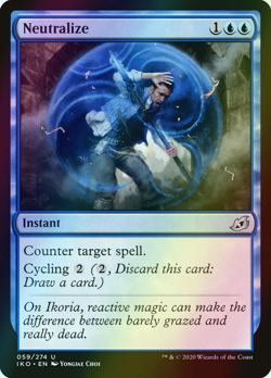 MTG Neutralize Foil ** Ikoria: Lair of Behemoths ** English (NM) - Image 1