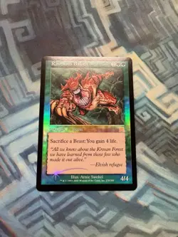 MTG Foil Ravenous Baloth NM Unplayed Onslaught - Image 1
