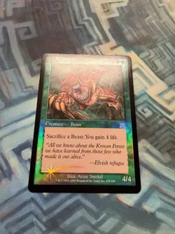 MTG Foil Ravenous Baloth NM Unplayed Onslaught - Image 2