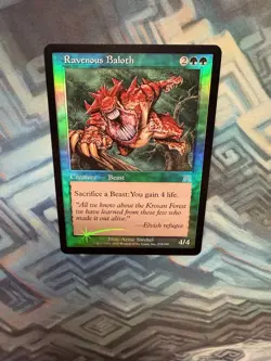 MTG Foil Ravenous Baloth NM Unplayed Onslaught - Image 3