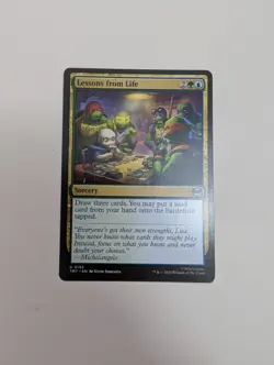 MTG - Lessons from Life - Teenage Mutant Ninja Turtles NM/M Condition - Image 1