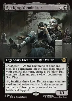 Magic: The Gathering: Rat King, Verminister - TMT #266 FOIL - Image 1