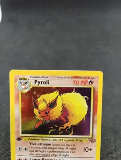Pyroli 3/64 Holo Jungle edition 1 Carte Pokemon Fr - Image 2