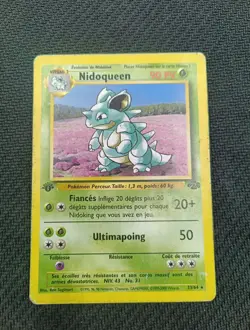 Nidoqueen 23/64 Jungle Ed1 Carte Pokemon Fr - Image 3