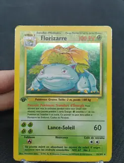 Florizarre 15/102 Set de Base Ed1 Carte Pokemon Fr - Image 5