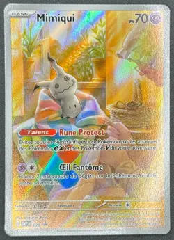 CARTE POKEMON MIMIQUI SVP075 🇫🇷 FR 🇫🇷 PROMO ECARLATE ET VIOLET - Image 1