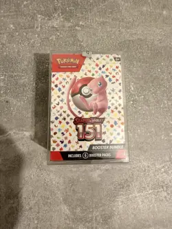 Pokemon TCG 151 Scarlet & Violet Booster Bundle - 6 Packs ENG New Sealed - Image 1