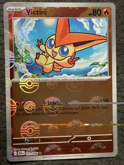 Victini BLK 012/086 Schwarze Blitze Holo - Pokemon Karte, Deutsch NM Pokeball - Image 1