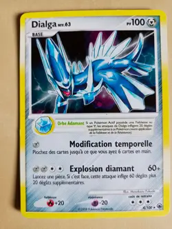 Carte Pokemon DIALGA 4/100 holo Aube Majestueuse VF FR - Image 1