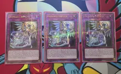 Yugioh 3x Dominus Impulse Quarter Century Secret Rare ROTA-EN079 Near Mint - Image 1