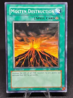 Yu-Gi-Oh! Molten Destruction SD3-EN016 Blaze of Destruction 1st Edition VLP - Image 1