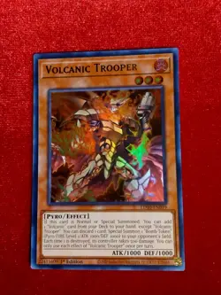 Yu-Gi-Oh! - Volcanic Trooper - LD10-EN019 - Ultra Rare - 1st Edition - Unplayed - Image 1
