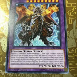 Archfiend Black Skull Dragon - LDK2-ENJ42 - Common - 1st Edition Yugioh - Image 3