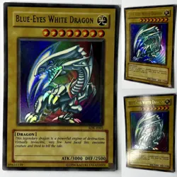 Yu-Gi-Oh! Blue Eyes White Dragon - Ultra Rare - SDK-E001 - VLP - Image 1