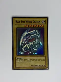 Yu-Gi-Oh! Blue Eyes White Dragon - Ultra Rare - SDK-E001 - VLP - Image 3