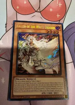 YuGiOh! Fallen of the White Dragon (Secret) BPRO-EN024 1st Ed NM Burst Protocol - Image 5