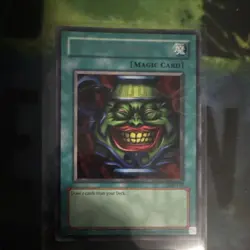 Yu-Gi-Oh! Pot of Greed LOB-119 Spell Konami 1996 Vintage English Regular - Image 1