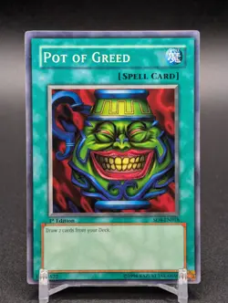Pot of Greed - SD4-EN018 - 1st Edition - LP - Image 1