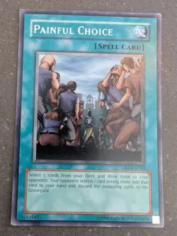 YuGiOh! Painful Choice DB1-EN033 - Image 1