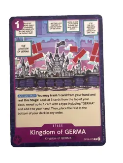 New: One Piece CCG Kingdom of GERMA OP06-079 Wings of the Captain Regular - Image 1