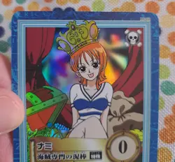 One Piece Carddass Hyper Battle RS-02 Repo S05 Nami Foil 2001 Japanese US Seller - Image 4
