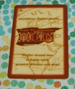 One Piece Carddass Hyper Battle C07 Roronoa Zoro Foil 1999 Japanese US Seller - Image 2