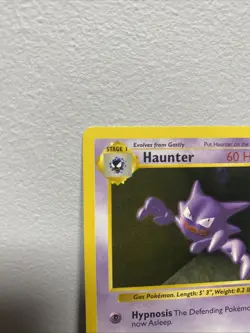 Haunter 29/102 Base Set Shadowless – NM – Vintage Pokemon TCG Card WOTC 1999 - Image 2