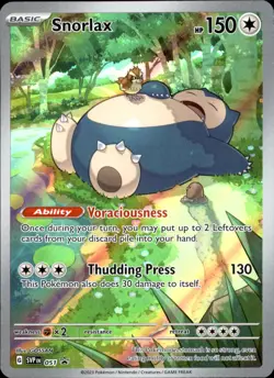 Snorlax 51 Promo - Pokemon SV: Scarlet & Violet Promo Cards LP - Image 1