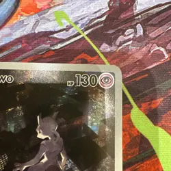 Pokemon TCG Mewtwo 052 SV: Scarlet & Violet Promo Holo Card 130 HP Psychic - Image 3