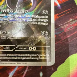 Pokemon TCG Mewtwo 052 SV: Scarlet & Violet Promo Holo Card 130 HP Psychic - Image 4