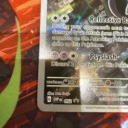 Pokemon TCG Mewtwo 052 SV: Scarlet & Violet Promo Holo Card 130 HP Psychic - Image 5