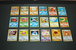 50x Pokemon Japanese Card Lot 1996 LP Vintage - Jungle Fossil Rocket Gym - Mixed - Image 3