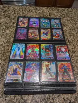 Dragon Ball Z Cards Collection Binder Lot Of 320 Cards All Foils - Image 3