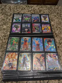 Dragon Ball Z Cards Collection Binder Lot Of 320 Cards All Foils - Image 5