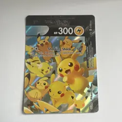 Pokemon Pikachu V-UNION 4 Card Holo Set English V-UNION Rule 2021 - Image 4