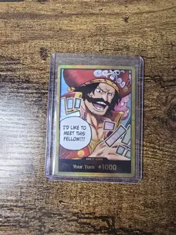 Don!! Card Gold “I’d Like To Meet This Fellow” One piece OP13 - Image 1