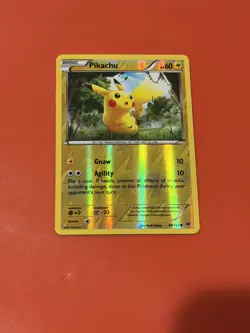 Pokemon Cards Pikachu 48/162 Reverse Holo BREAKthrough XY HP - Image 1