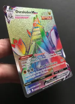 Duraludon 219/203 Rainbow SWSH Evolving Skies HYPER RARE Pokemon Card Exc - Image 4