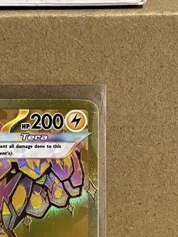 Pokemon TCG Pikachu EX Hyper Rare Gold SV Prismatic Evolutions Card 179/131 - Image 3