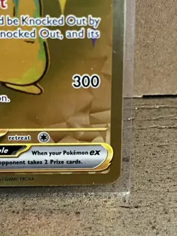 Pokemon TCG Pikachu EX Hyper Rare Gold SV Prismatic Evolutions Card 179/131 - Image 4