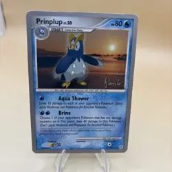 Pokemon Diamond & Pearl Prinplup 58/130 - 2007 World Championship Card Non-Holo - Image 1