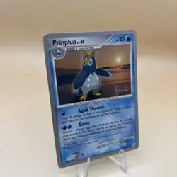 Pokemon Diamond & Pearl Prinplup 58/130 - 2007 World Championship Card Non-Holo - Image 4