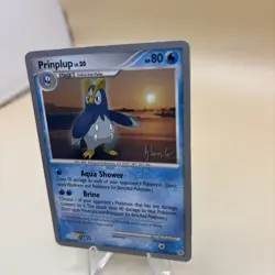 Pokemon Diamond & Pearl Prinplup 58/130 - 2007 World Championship Card Non-Holo - Image 5