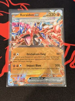 Koraidon Ex 121/217 ASCENDED HEROES MEGA EVOLUTIONS POKEMON CARD NM-M 2026 - Image 1