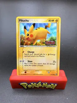 Pikachu #57/108 EX Power Keepers Stamped Holo 2007 Pokemon Card NM/M - Image 1